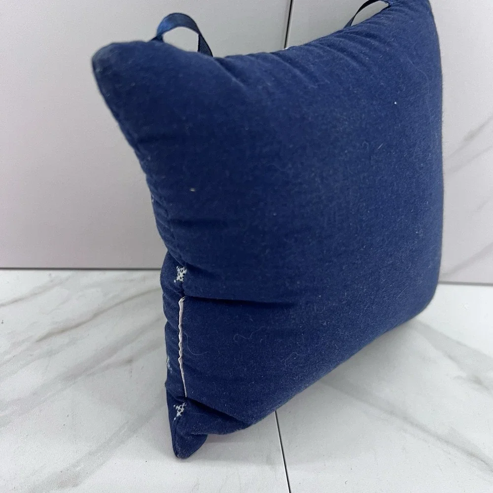 Christmas Pillow Door Hanger Hand Made 5.5